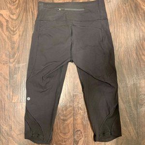 Lulu cropped mesh leggings